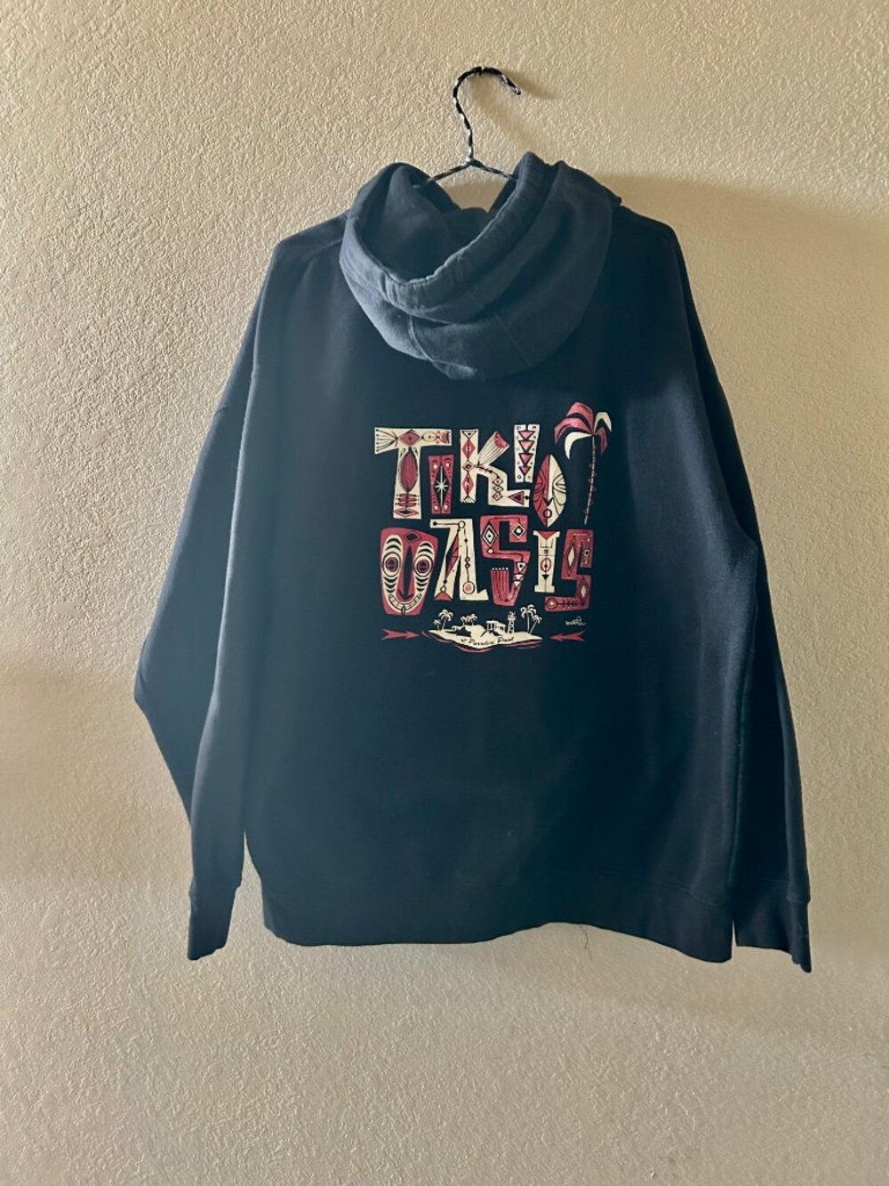 Tiki Oasis at Paradise Point Hooded Sweatshirt Cotton Blend Hoodie Unisex XXL